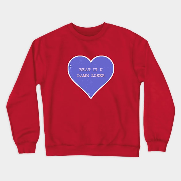 Candy Heart Crewneck Sweatshirt by Vandalay Industries